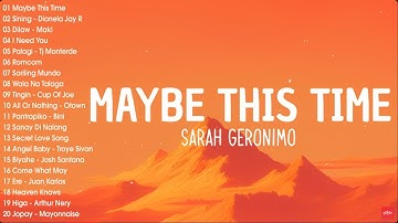 Sarah Geronimo - Maybe This Time (Cover) Mark Carpio || New OPM Love Songs 2024 Playlist || #opmnew