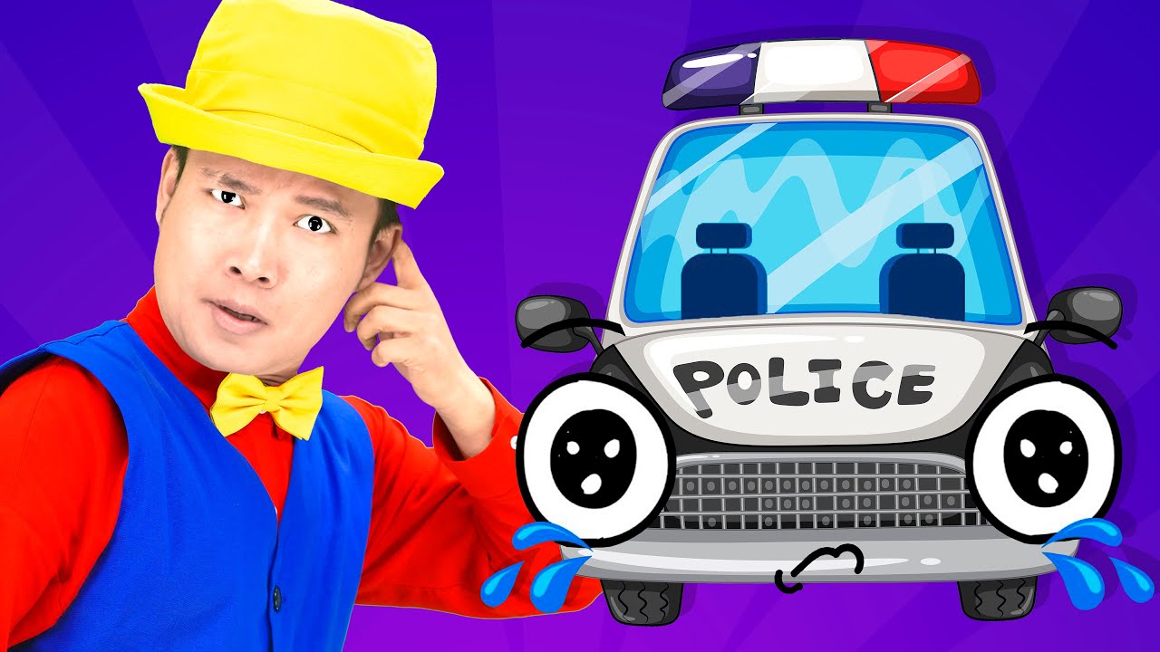 Boo Boo Car Song | Nursery Rhymes & Kids Songs | Funny Rays - YouTube