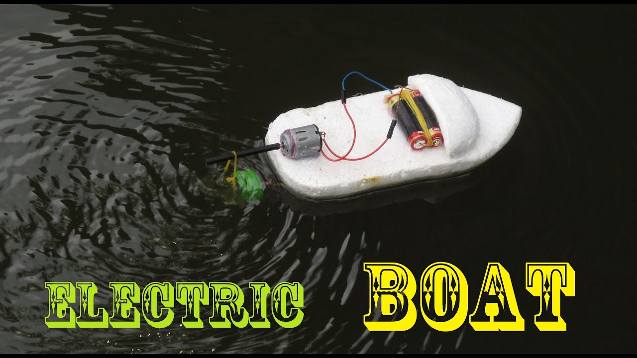 How to make an Electric Boat very easy | Making toy - YouTube