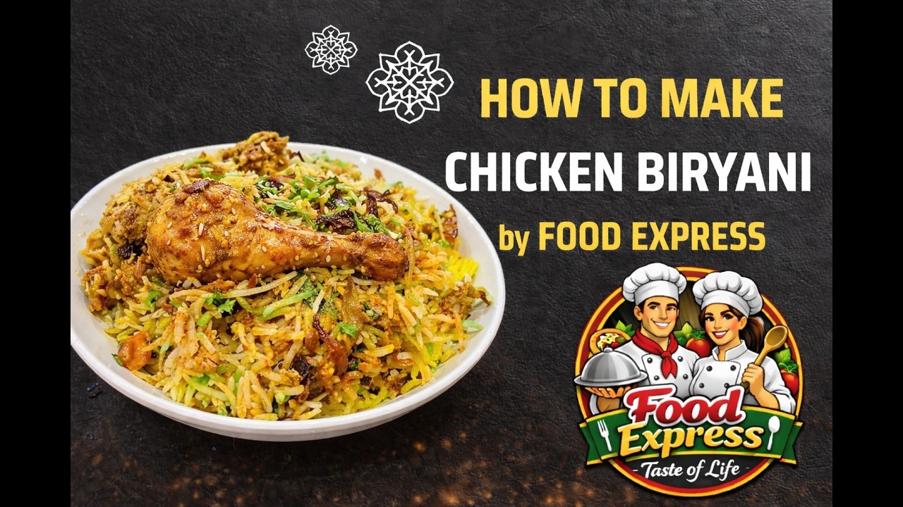 Restaurant Style Chicken Dum Biryani | Hyderabadi Biryani Recipe at Home