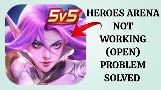 How To Solve Heroes Arena App Not Working Problem|| Rsha26 Solutions screenshot 1