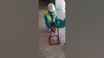 Post tension slab grouting