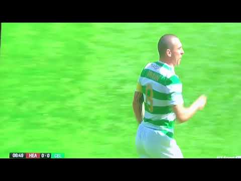 Hearts v Celtic 6 th May 2018 Naismith tackle on Brown Should have been Red Card tackle 1