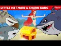 Little Mermaid Aria 11: Shark Gang and the Golden Chest | Shark Week | Bedtime Stories for Kids