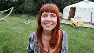 WE FOUND AN OFF GRID YURT PARADISE IN ENGLAND! | OFF GRID LIVING