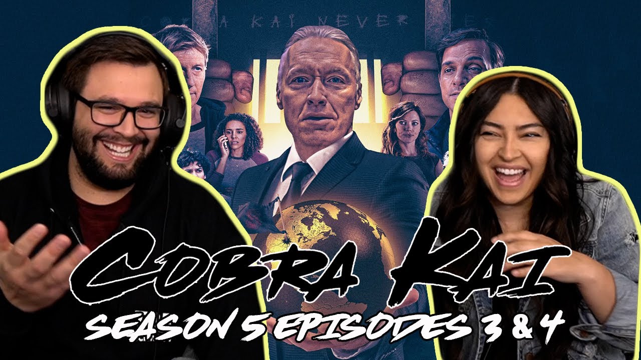 Cobra Kai Season 5 Ep 3 & Ep 4 First Time Watching! TV Reaction!!