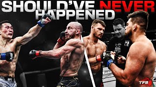 5 UFC Fights That Should Have NEVER Been Sanctioned