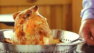How to cook Beer Can Chicken with a Weber Gourmet Poultry Roaster