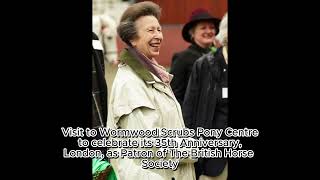 Royal Engagements Of Princess Anne, 08 February 2024