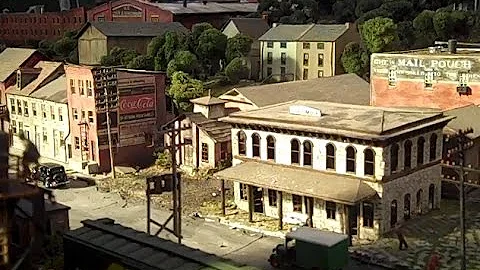 Cab View Columbia Historic Preservation Society HO Model RR