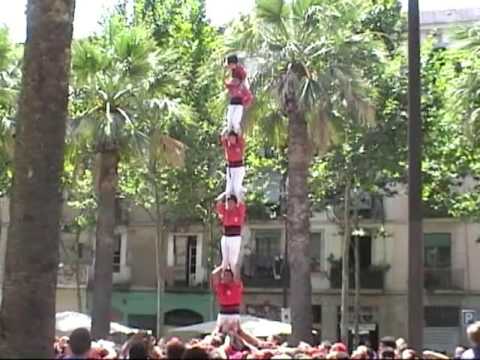 Castellers de Barcelona: pd6 Raval 19/07/2009