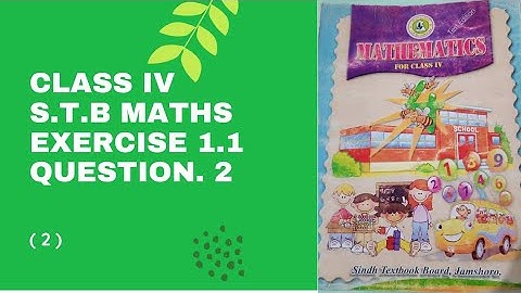 PST & JEST Test Preparation STB Math Class 4th in Urdu video 2021