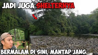 Bermalam Di Shelter Pinggir Sungai Yang Nyaman Dengan Suasana Pagi Yang Sejuk | Camping & fishing