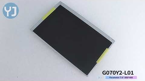G070Y2 L01  7 Inch Display 800*480 Lcd Panel WLED