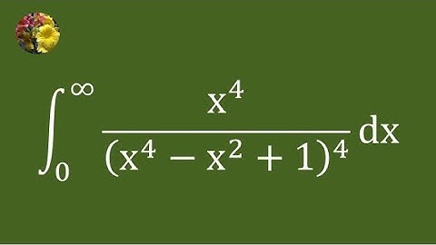 Evaluating the improper integral using must know basic techniques (Mis-1377)