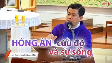 Hồng ân cứu độ và sự sống - Lm. Antôn Nguyễn Quang Chẩn
