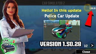 Car Simulator 2 - Police Car Is Update by ZjoL Gaming 1,184 views 3 weeks ago 9 minutes, 5 seconds