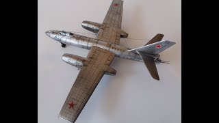 Ил-28 1/72, Моделист/Trumpeter (Il-28 Beagle)