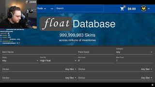 Famous ohnepixel reacts to 1 billion skins being surpassed on float db Profile