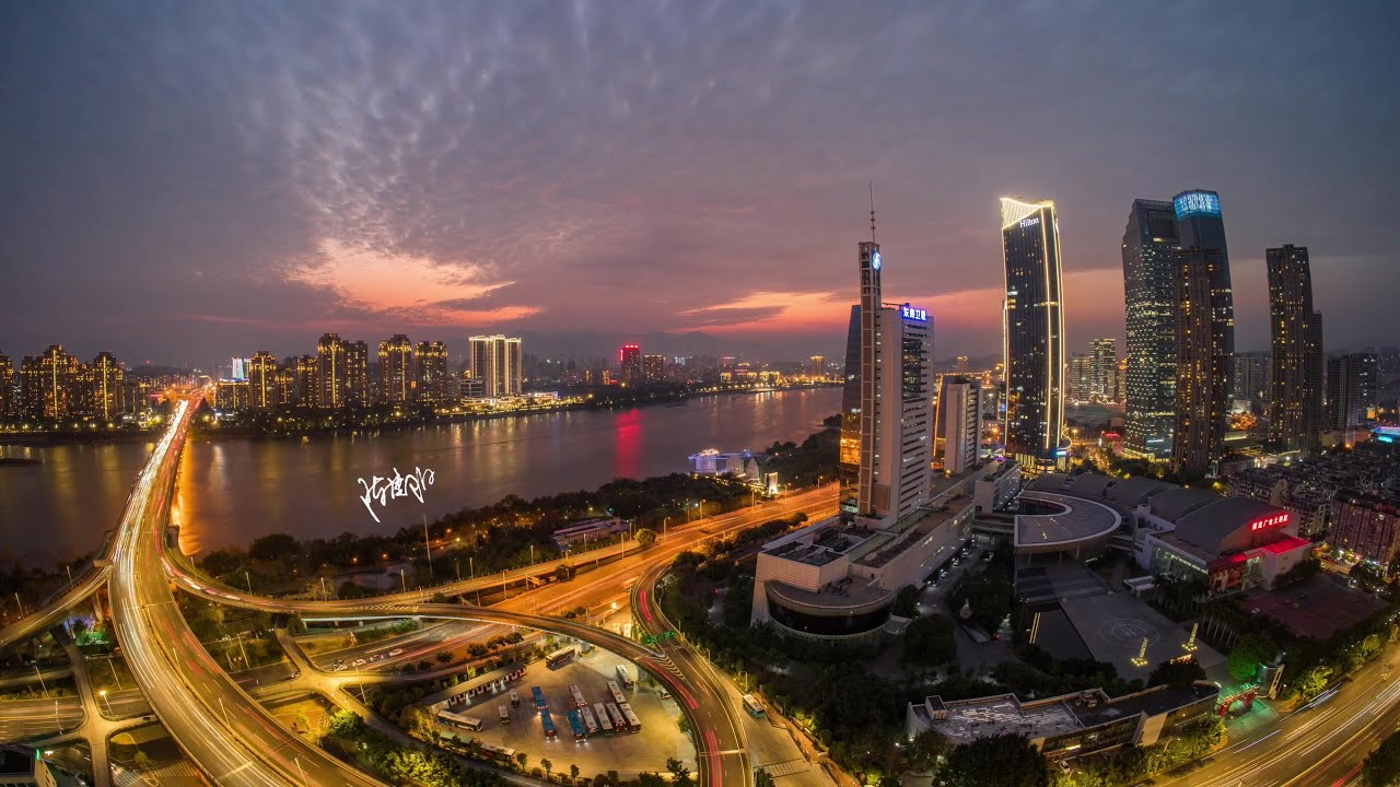 Fuzhou China Day to Night Timelapse with TTArtisan 11mm F2.8