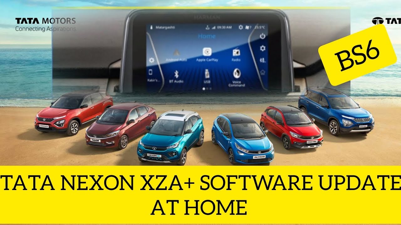 Tata Nexon XZA+ Music system update at home nexon YouTube