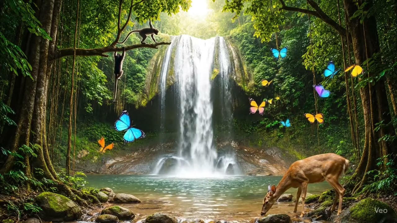 Birds sounds - relaxing nature sounds_calm music tuneone.viral 