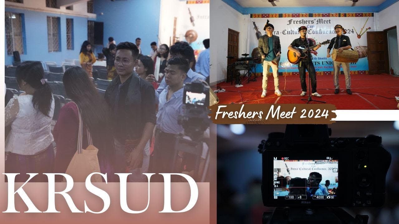 NIGHT GATHERING FRESHER MEET 2024 || HOW WE CELEB