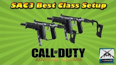 SAC3 Best Class Setup - COD: Advanced Warfare