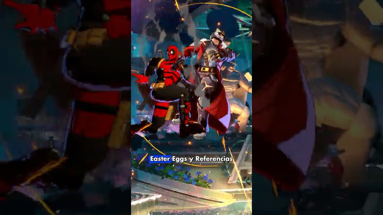 DEADPOOL: EASTER EGGS Y REFERENCIAS EN MARVEL TOKON #fighting #deadpool #marvel #eastereggs #gaming