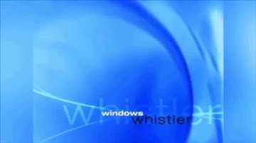 Windows Whistler Animation Reversed