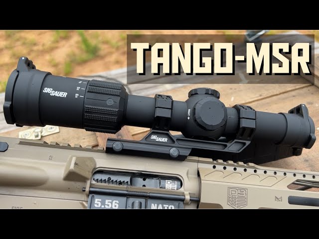 Sig Sauer Tango-MSR LPVO 1-8x 24mm Rifle Scope - Illuminated MSR BDC8