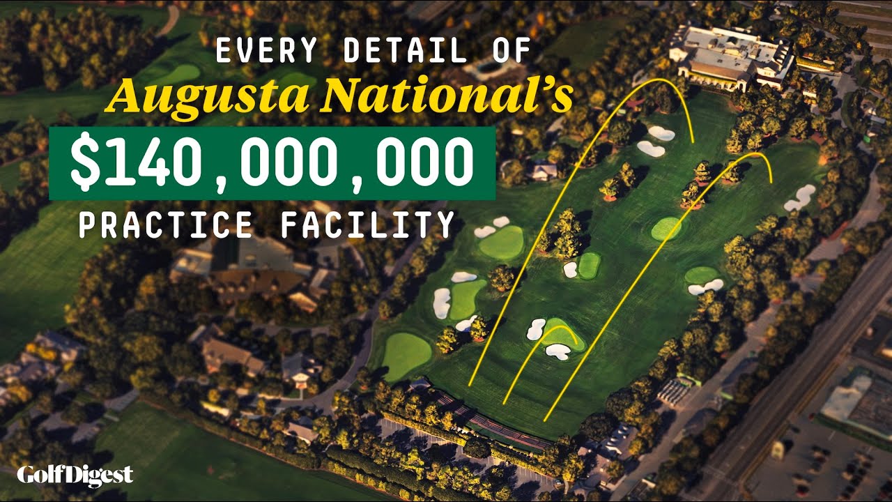 Inside Augusta's $140m Practice Area