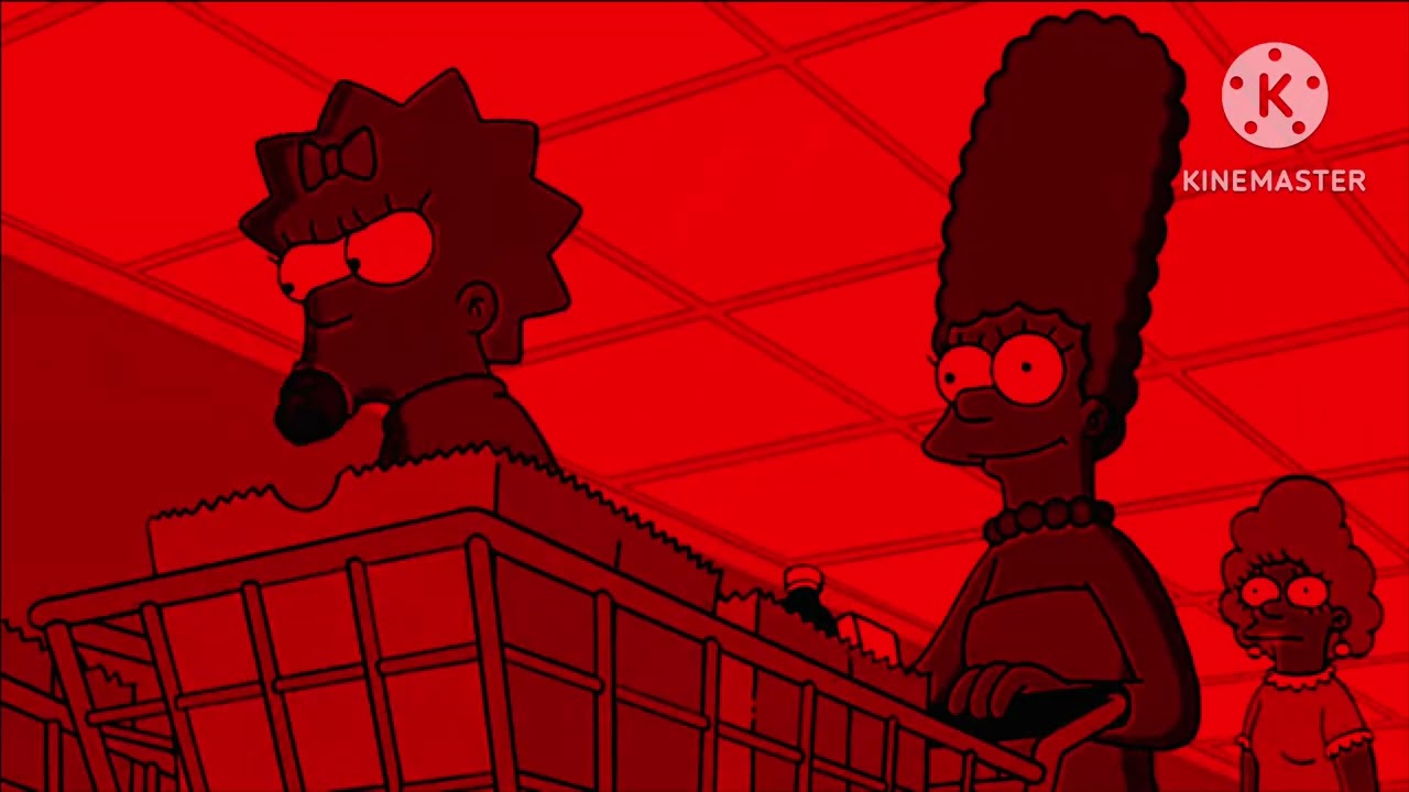 The Simpsons 750th Episode Intro In Red Out