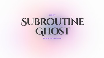 Subroutine Ghost  - TTRPG Music - Neural Code - Stitch Ware - Ambient - Cinematic