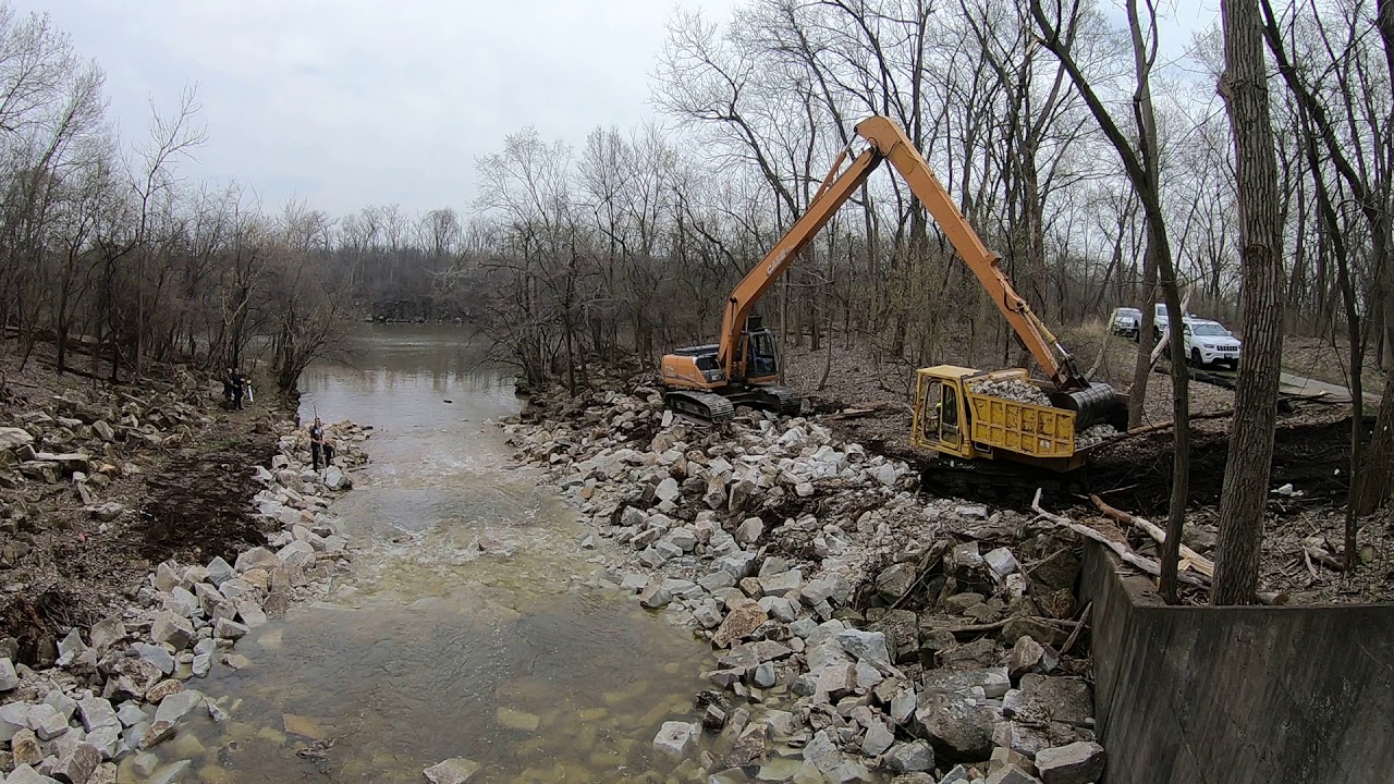 Mill Creek Restoration Project Near Palos Hills Illinois YouTube
