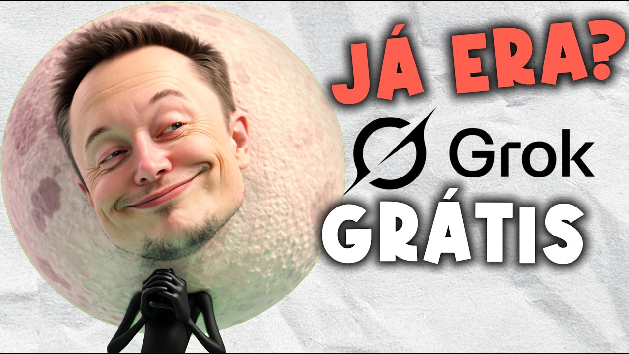FIM do GROK GRÁTIS! A MELHOR Alternativa IMAGINE em 2026 (MELHOR que ...