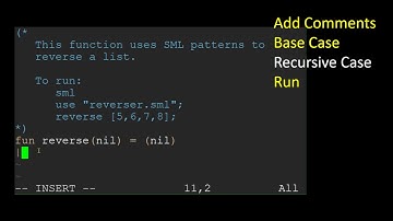 SML  (Standard ML) reverse function