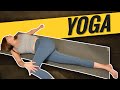 Restorative yoga easy  blocks  pillow