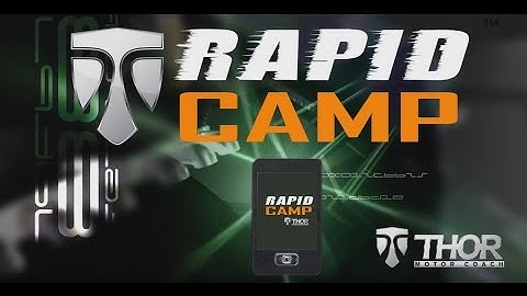 Rapid Camp® Wireless Control System from Thor Motor Coach