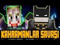 Minecraft Süper Kahraman Savaşları [ Batman vs Joker  ]