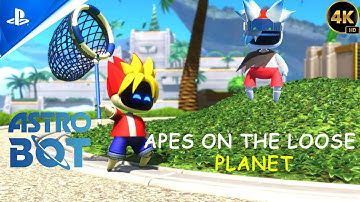Astro Bot (APES ON THE LOOSE PLANET) Gameplay Walkthrough part 4 || No Commentary || ASD JOYSTICK