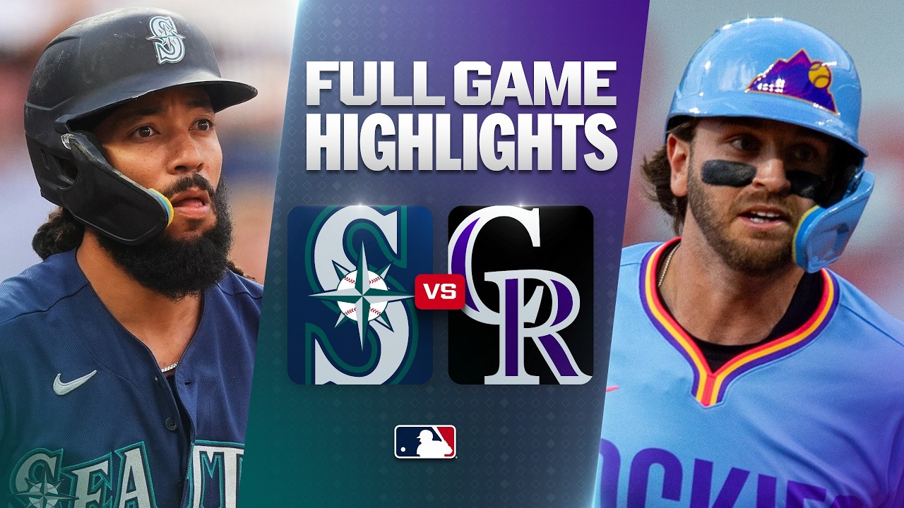 [MLB] 시애틀 매리너스 5 : 4 콜로라도 로키스 경기 결과·하이라이트
