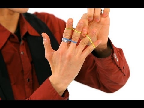 How to Do the Jumping Rubber Band Trick | Magic Tricks - YouTube