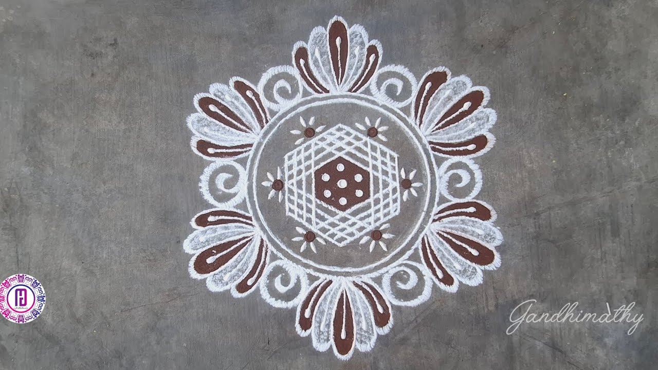Simple Poor Ahdesign “Simple ah start பண்ணி… Super ah finish பண்ணும் இந்த கோலம்! நீங்களும் ...
