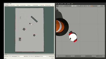 Simulation of Autonomous Navigation for a Two-wheeled Unmanned Ground Vehicle