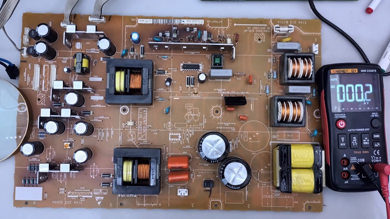 82A POWER SUPPLY PHILIPS RÉPARTITION RELAIS HS YouTube