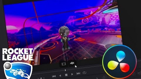 How to edit a Rocket league montage In DaVinci Resolve