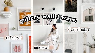 How to Create A Gallery Wall | Eclectic, Farmhouse, Minimal, Scandi Styles screenshot 4