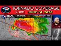 June 14, 2023 LIVE Texas Tornado &amp; Severe Weather Coverage {D}