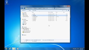 How to Edit lmhosts or lmhosts.sam
